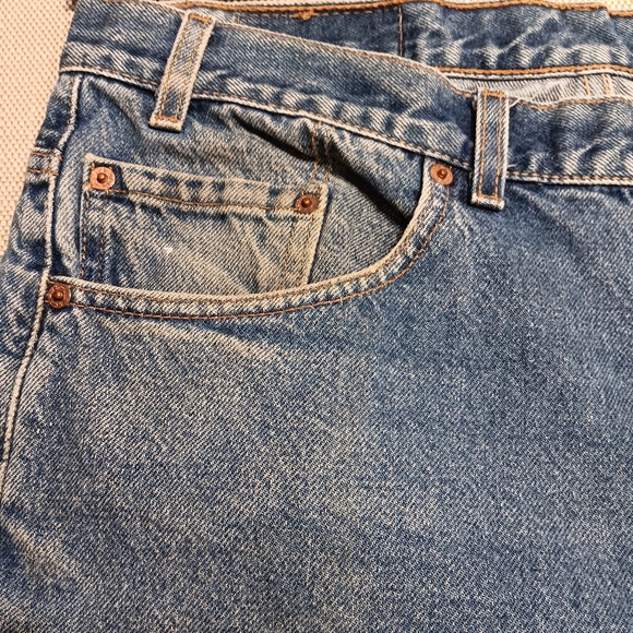 Vintage made in USA Levi's 517, 38x32, Distressed Blue denim, Good condition - Picture 3 of 9